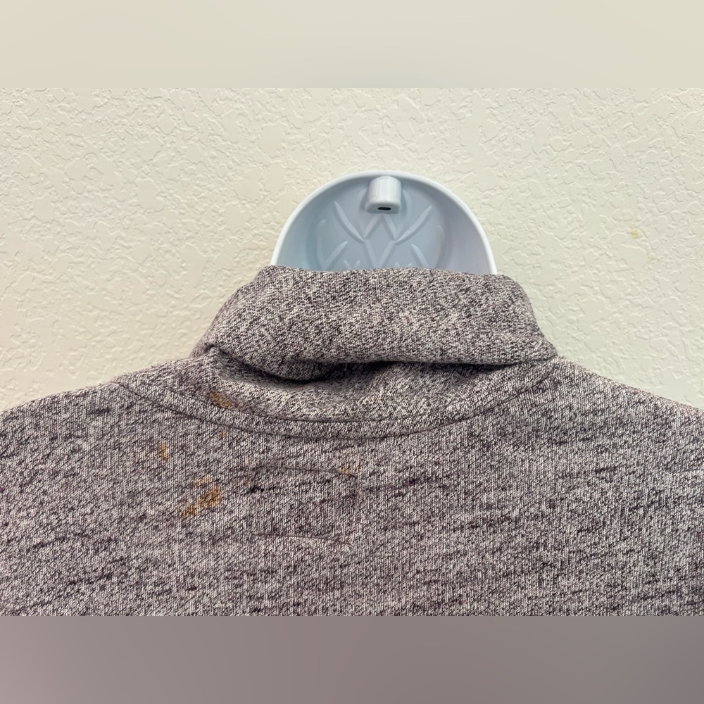 Ugg Sweater Womens M Gray Cardigan Casual Open Preppy Long Sleeve Pockets​ - Picture 7 of 9